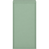 Pureo Schappenkast open decor B 50 x H 100 x D 42 cm in mint – aanzicht 3