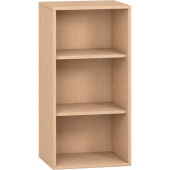 Pureo Schappenkast open decor B 50 x H 100 x D 42 cm in beuken