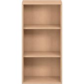 Pureo Schappenkast open decor B 50 x H 100 x D 42 cm in beuken – aanzicht 2