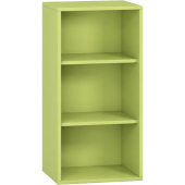Pureo Schappenkast open decor B 50 x H 100 x D 42 cm in lindegroen