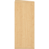 Pureo Hoekkast decor B 50 x H 100 x D 50 cm in ahorn – aanzicht 3