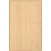 Pureo Schappenkast open decor B 100 x H 150 x D 42 cm in ahorn – aanzicht 3