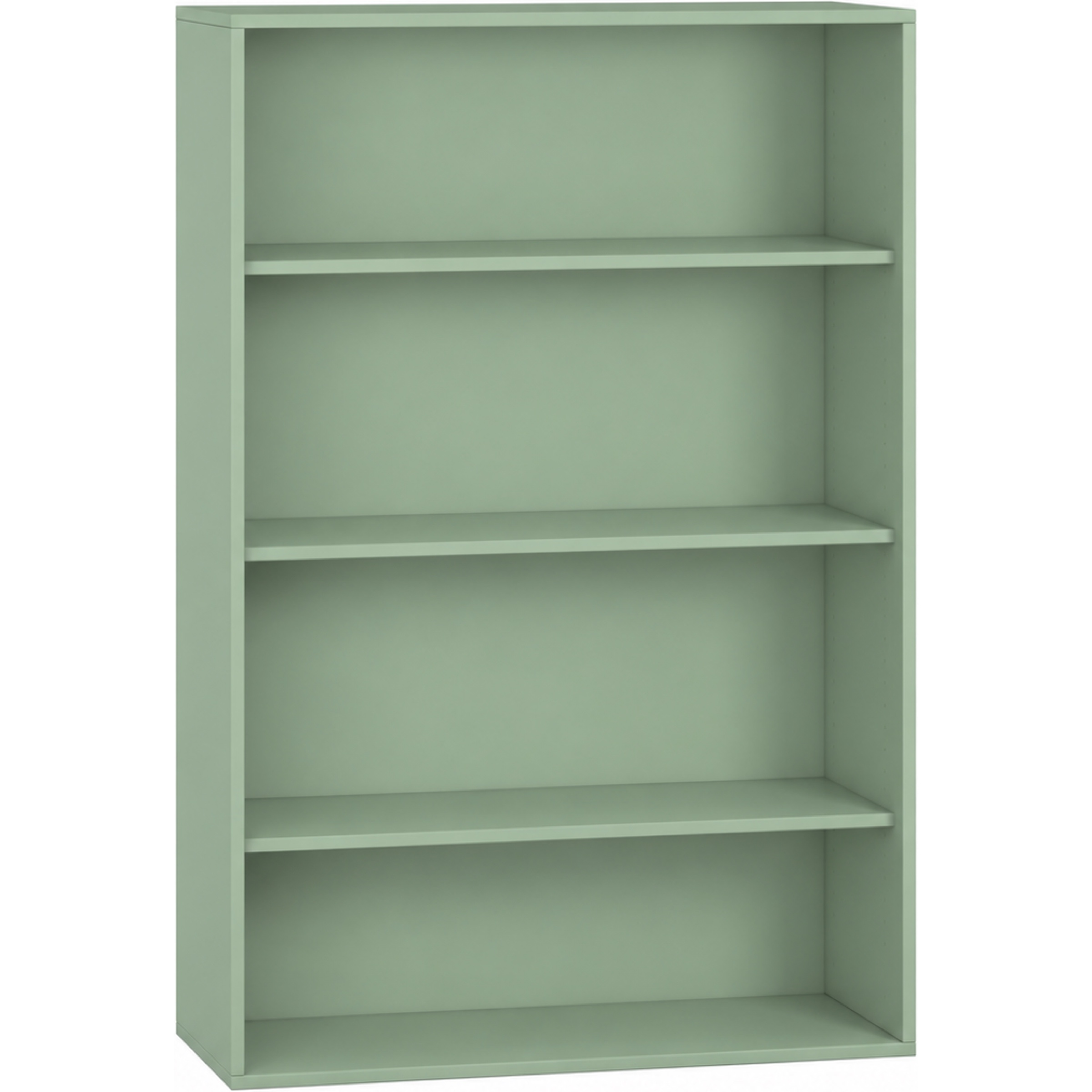 Pureo Schappenkast open decor B 100 x H 150 x D 42 cm in mint