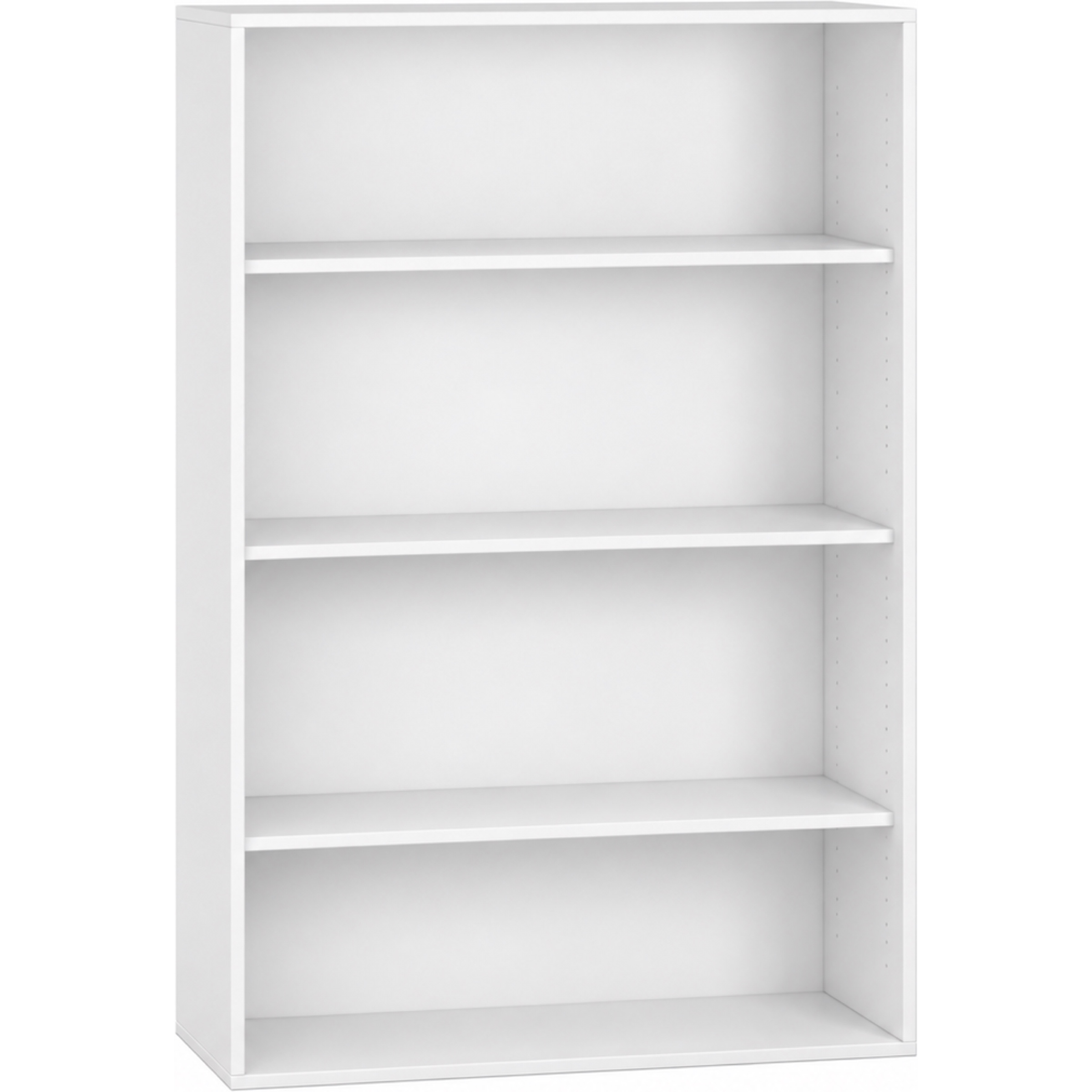 Pureo Schappenkast open decor B 100 x H 150 x D 42 cm in wit