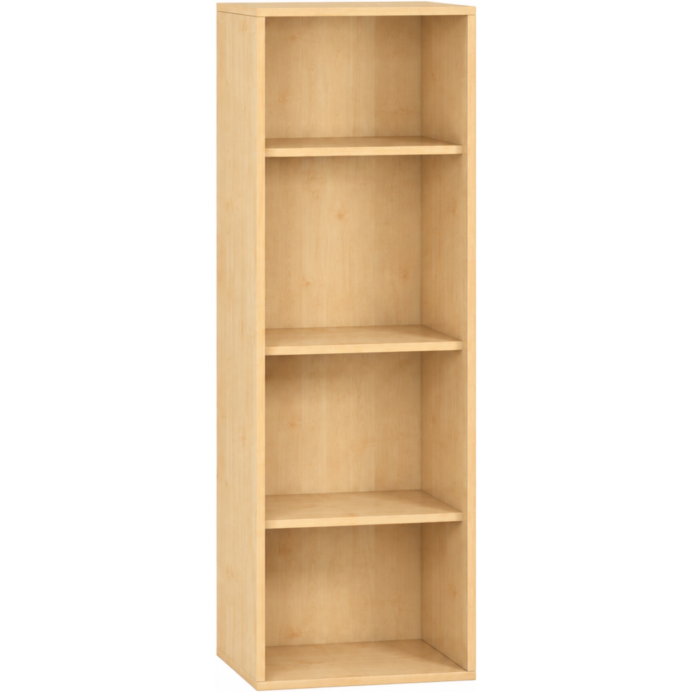 Pureo Schappenkast open decor B 50 x H 150 x D 42 cm in ahorn