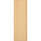 Pureo Schappenkast open decor B 50 x H 150 x D 42 cm in ahorn – aanzicht 3