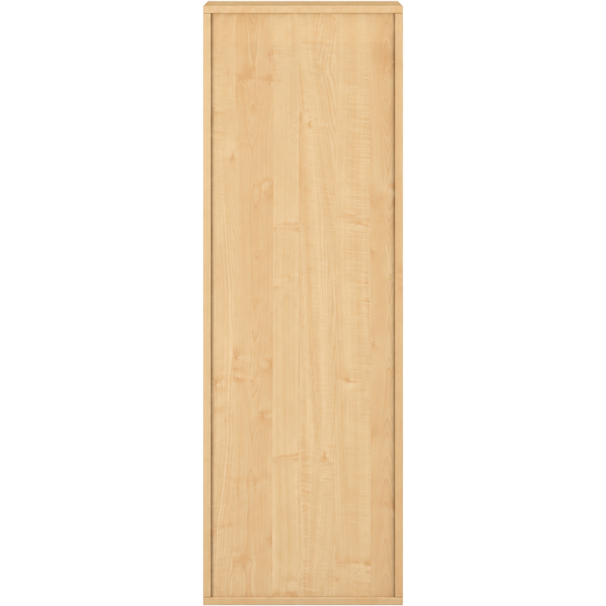 Pureo Schappenkast open decor B 50 x H 150 x D 42 cm in ahorn – aanzicht 3