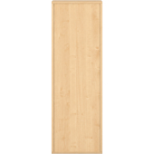 Pureo Kast met deur decor B 50 x H 150 x D 42 cm in ahorn – aanzicht 4