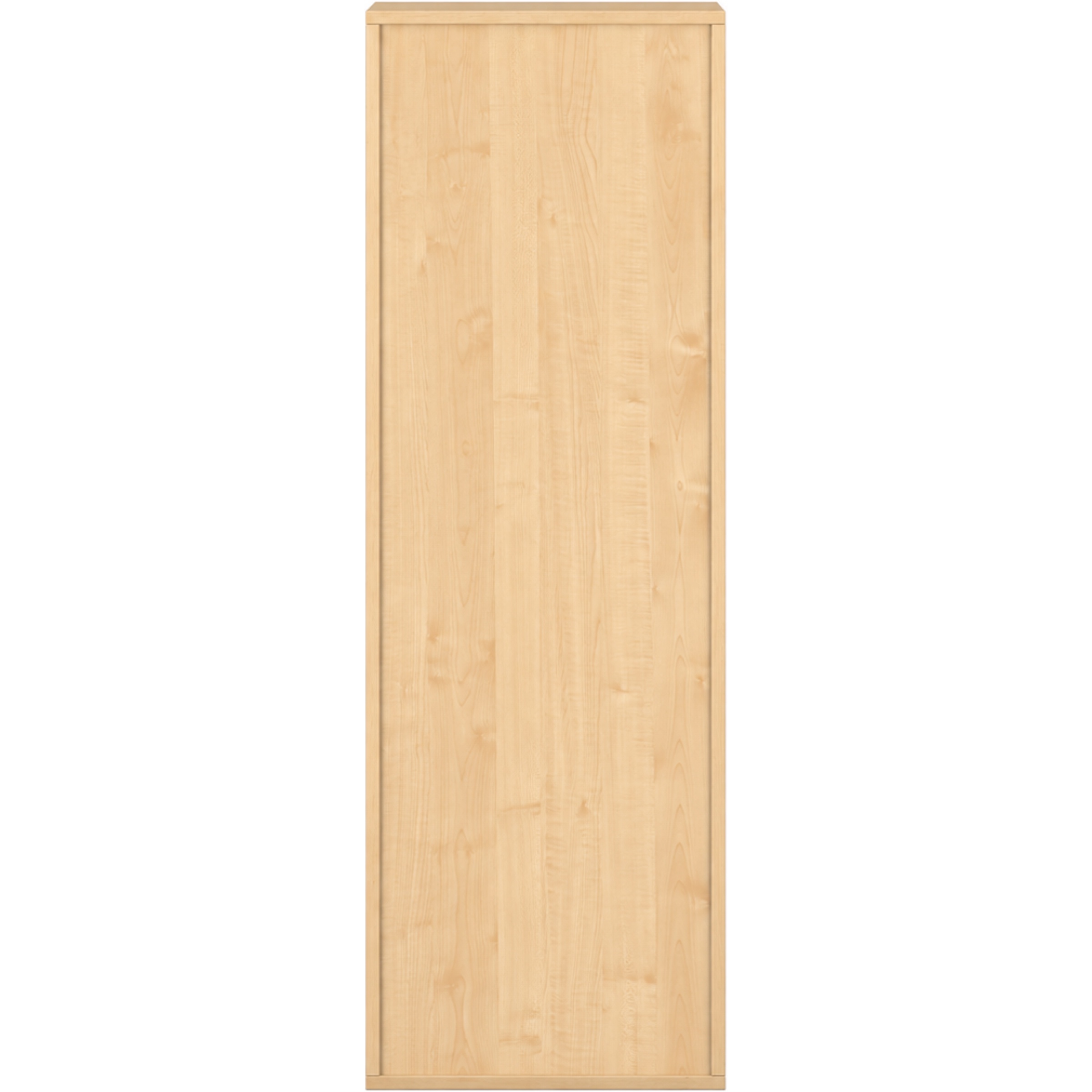 Pureo Kast met deur decor B 50 x H 150 x D 42 cm in ahorn – aanzicht 4