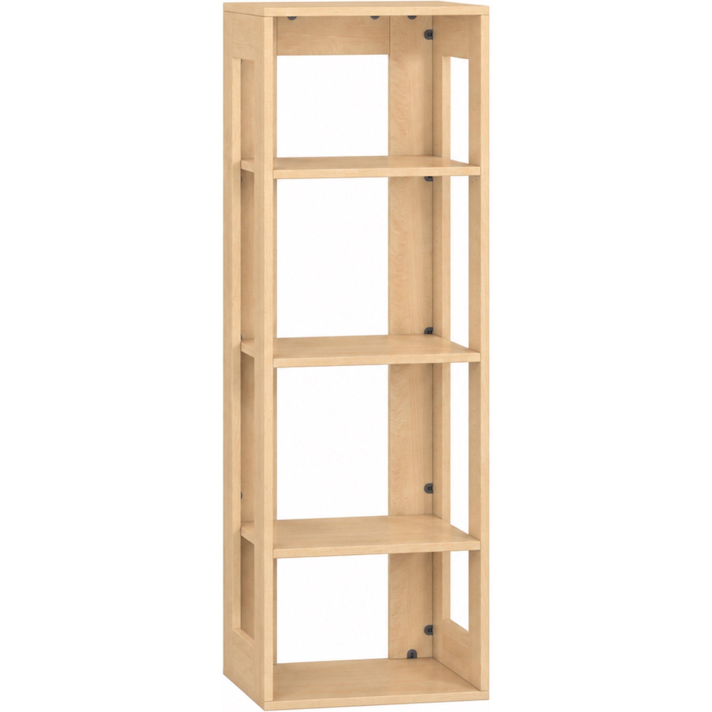 Pureo Kast open decor B 50 x H 150 x D 42 cm in ahorn