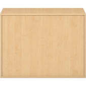 Pureo Schappenkast open decor B 100 x H 75 x D 60 cm in ahorn – aanzicht 3