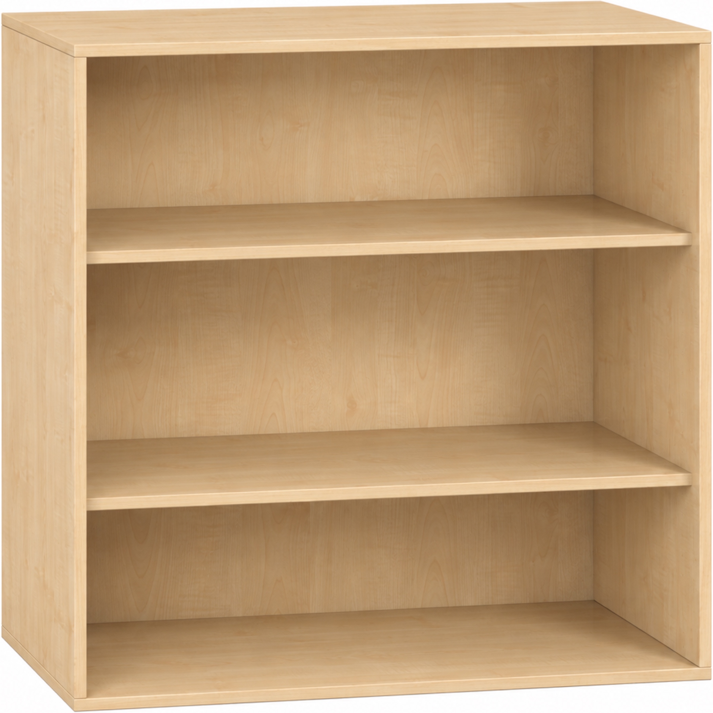Pureo Schappenkast open decor B 100 x H 100 x D 60 cm in ahorn