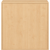 Pureo Schappenkast open decor B 100 x H 100 x D 60 cm in ahorn – aanzicht 3