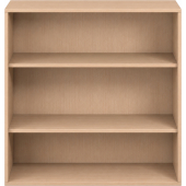 Pureo Schappenkast open decor B 100 x H 100 x D 60 cm in beuken – aanzicht 2