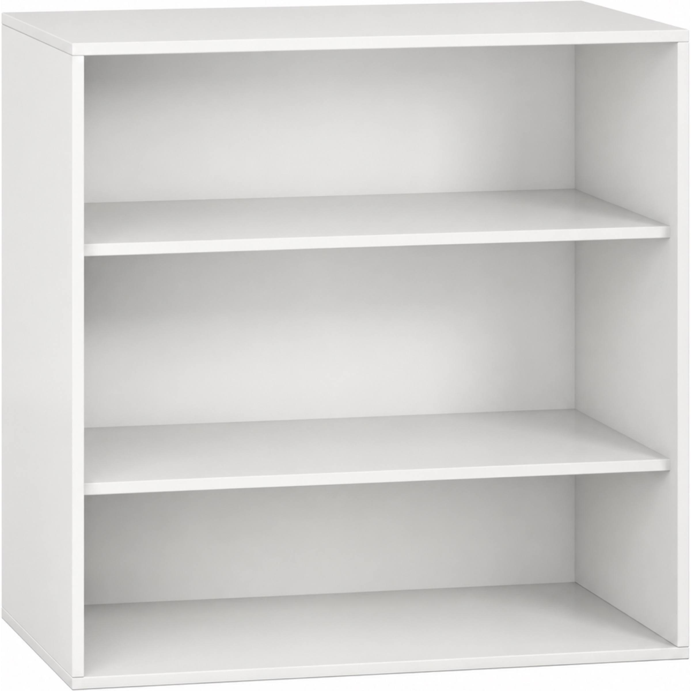 Pureo Schappenkast open decor B 100 x H 100 x D 60 cm in wit