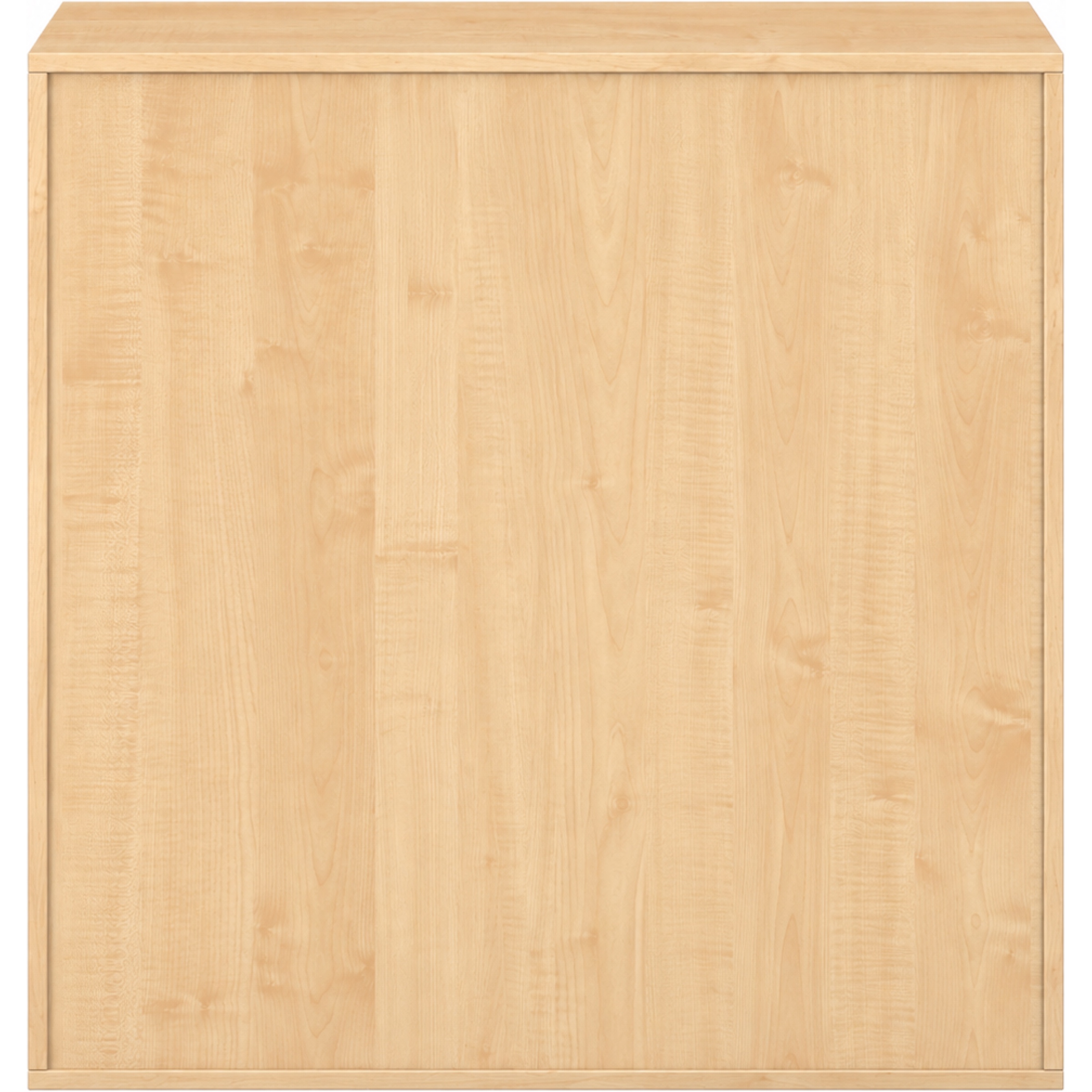 Pureo Kast met dubbele deur en rolbodem decor B 100 x H 100 x D 60 cm in ahorn – aanzicht 4