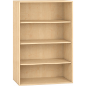 Pureo Schappenkast open decor B 100 x H 150 x D 60 cm in ahorn