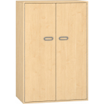 Pureo Muziekkast met 2 rolbodems decor B 100 x D 60 x H 150 cm