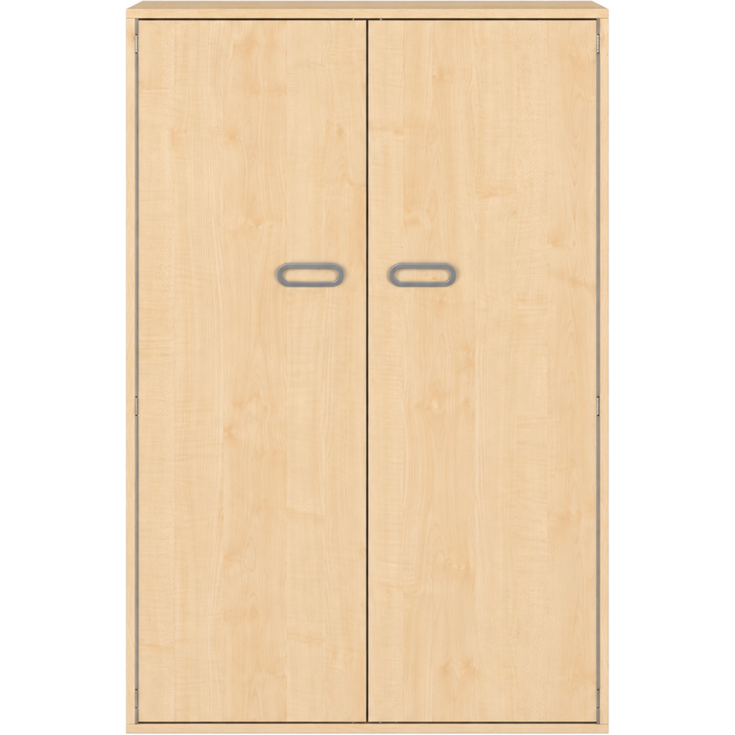 Pureo Gymnastiek kast decor B 100 x H 150 x D 60 cm in ahorn – aanzicht 2