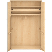 Pureo Gymnastiek kast decor B 100 x H 150 x D 60 cm in ahorn – aanzicht 3