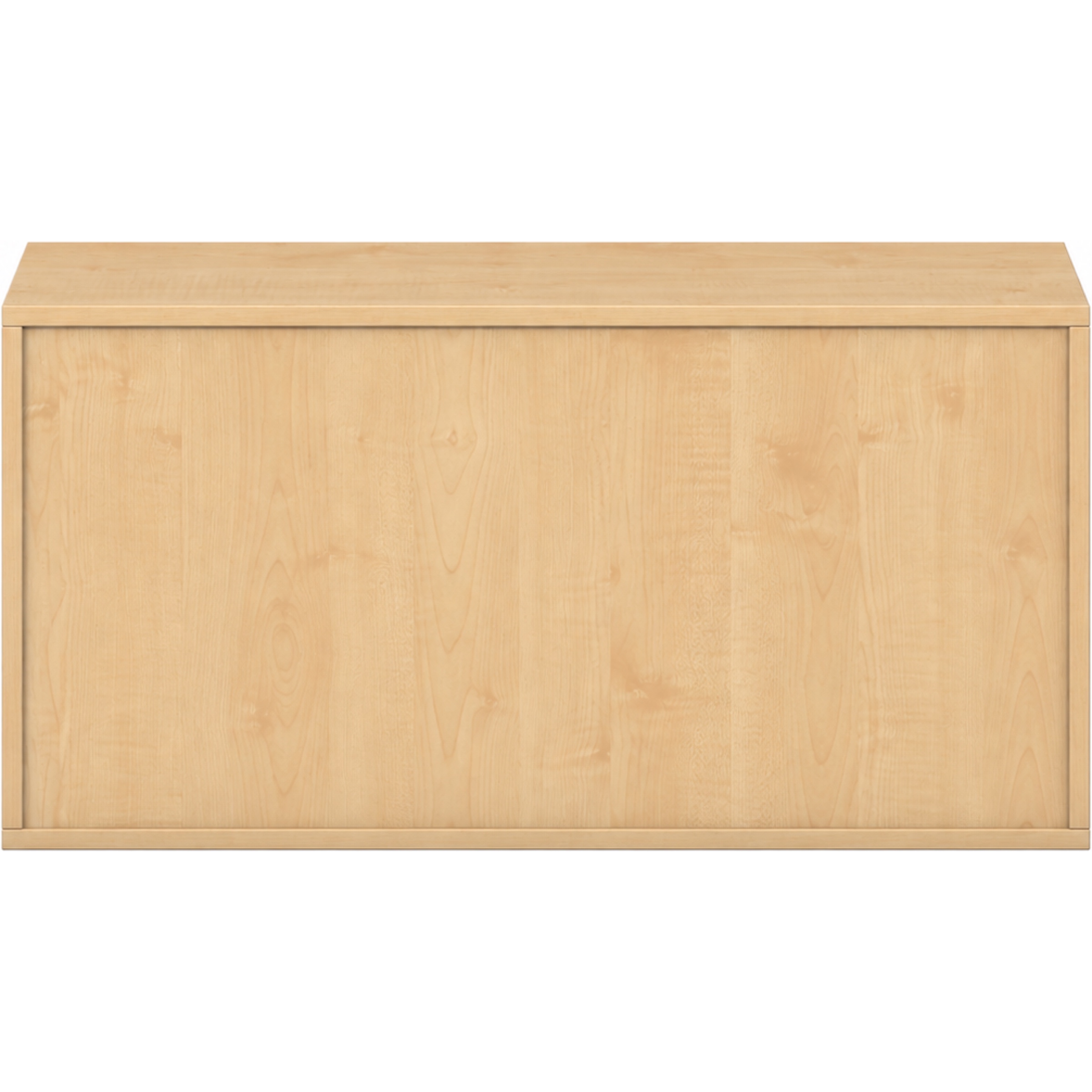 Pureo Opbergkast decor B 100 x H 50 x D 42 cm in ahorn – aanzicht 3