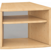 Pureo Kast 30° open decor B 49,9 x H 37,5 x D 42,7 cm in ahorn