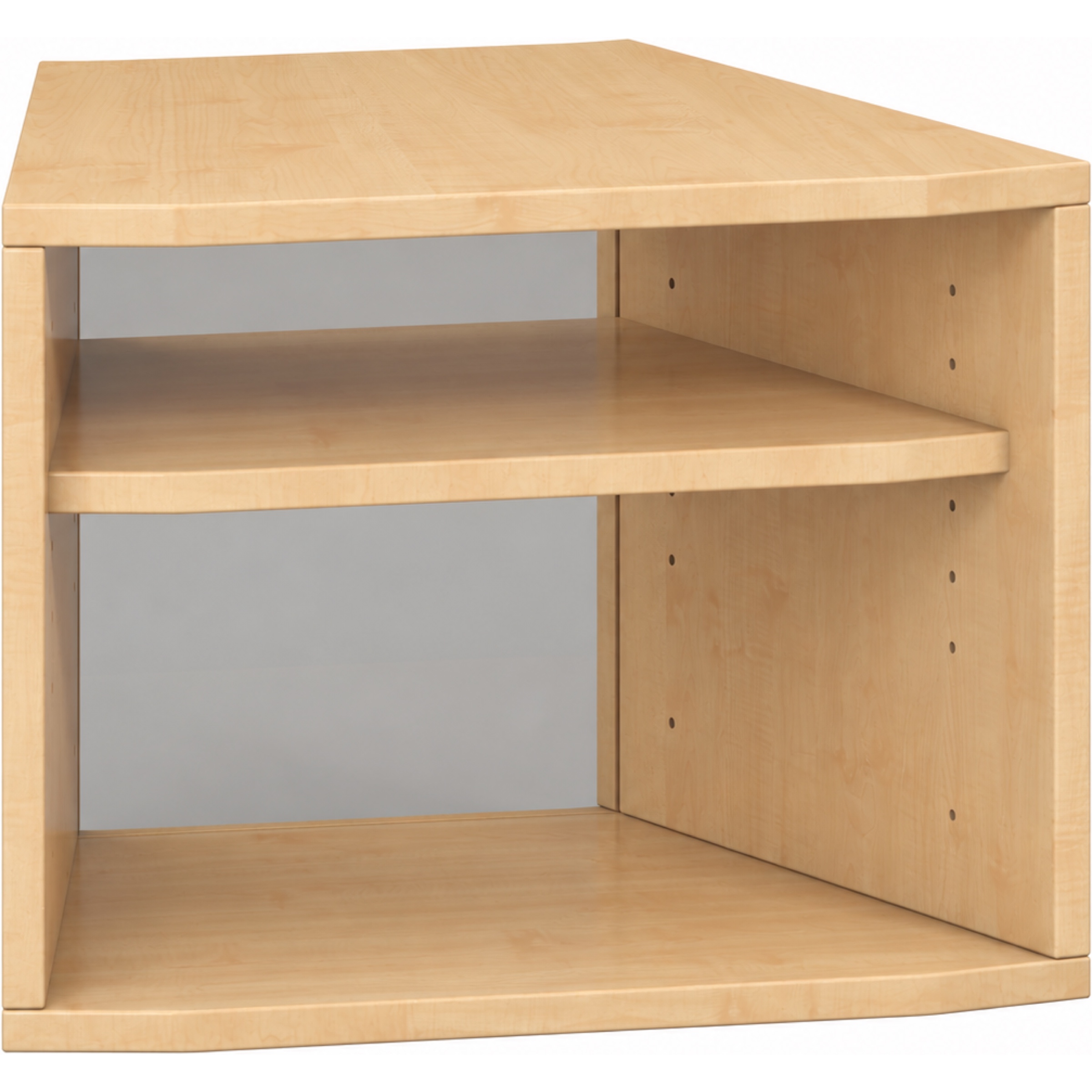 Pureo Kast 30° open decor B 49,9 x H 37,5 x D 42,7 cm in ahorn