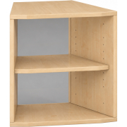 Pureo Kast 30° open decor B 49,9 x H 50 x D 42,7 cm in ahorn