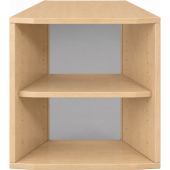 Pureo Kast 30° open decor B 49,9 x H 50 x D 42,7 cm in ahorn – aanzicht 2