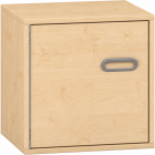 Pureo Kast met deur decor B 50 x D 42 x H 50 cm in ahorn