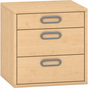 Pureo Lade kast decor B 50 x H 50 x D 42 cm in ahorn