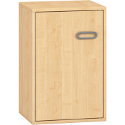 Pureo Kast met deur decor B 50 x D 42 x H 75 cm in ahorn