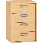 Pureo Lade kast decor B 50 x D 42 x H 75 cm in ahorn