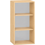 Pureo Schappenkast acryl open decor B 50 x D 42 x H 100 cm in ahorn