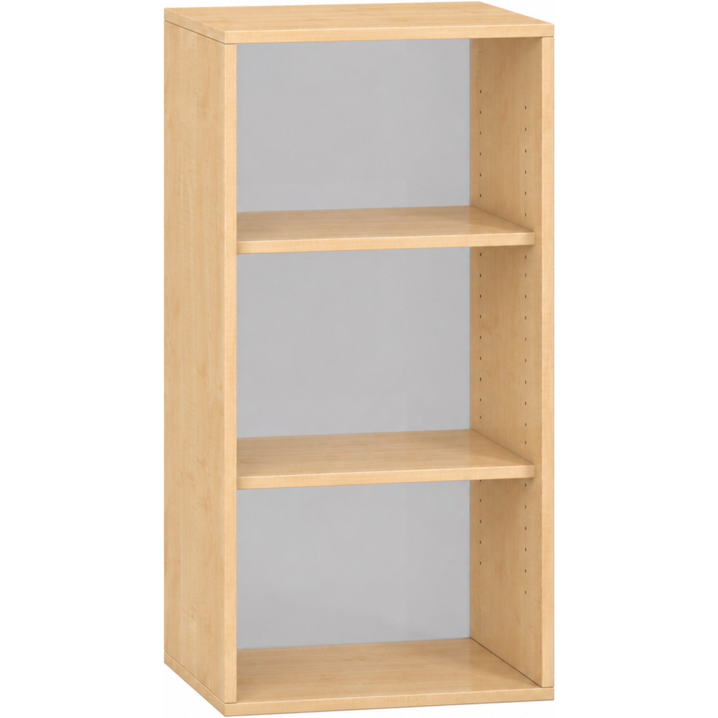 Pureo Schappenkast acryl open decor B 50 x D 42 x H 100 cm in ahorn