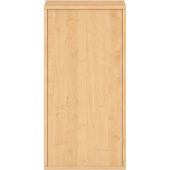 Pureo Kast met deur decor B 50 x D 42 x H 100 cm in ahorn – aanzicht 4