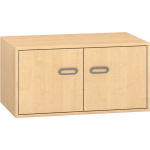 Pureo Kast met dubbele deur en rolbodem decor B 100 x D 60 x H 50 cm