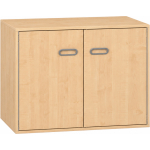 Pureo Kast met dubbele deur decor B 100 x D 60 x H 75 cm