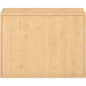 Pureo Kast met dubbele deur decor B 100 x D 60 x H 75 cm in ahorn – aanzicht 4