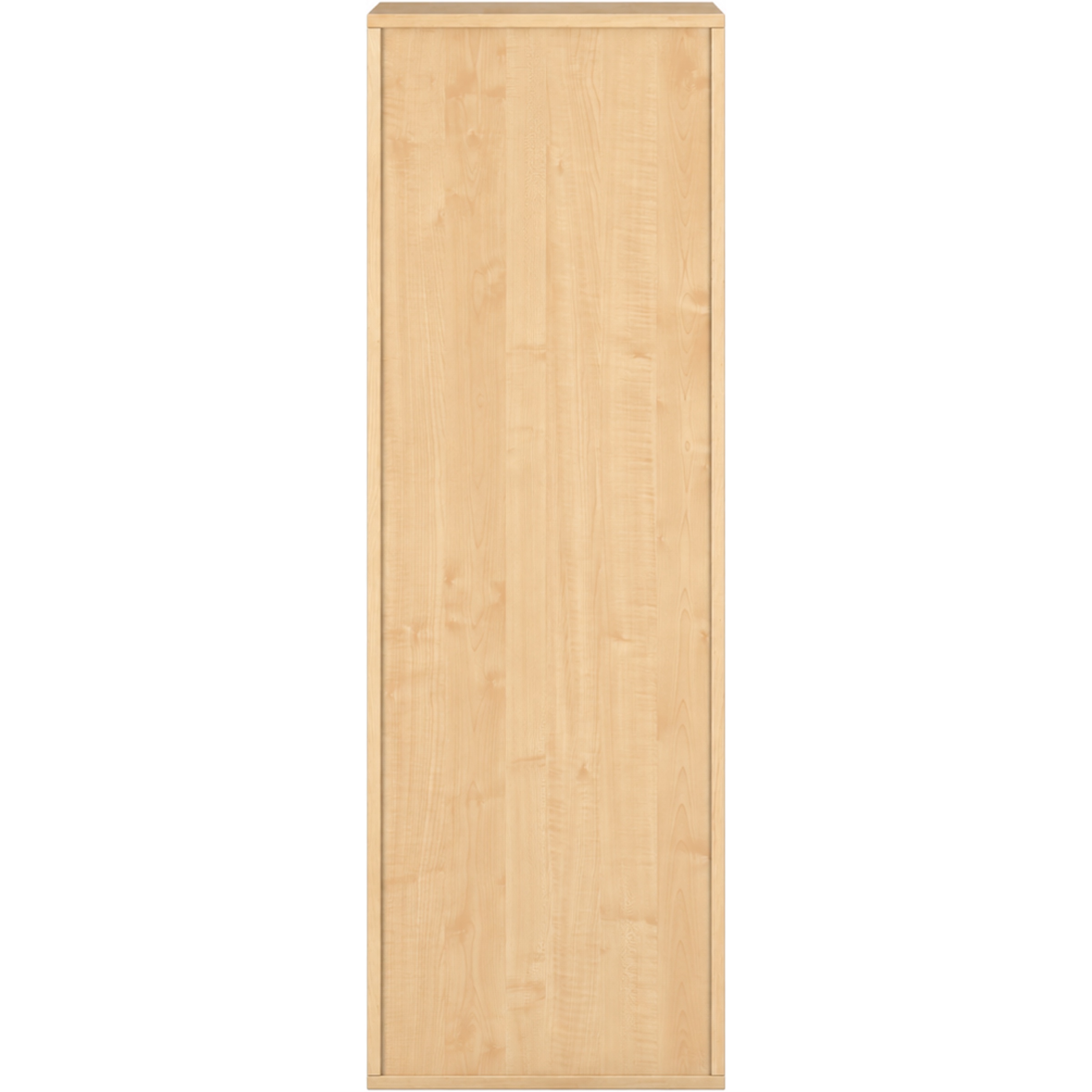 Pureo Schappenkast open decor B 50 x H 150 x D 60 cm in ahorn – aanzicht 3