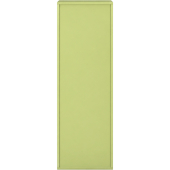 Pureo Schappenkast open decor B 50 x H 150 x D 60 cm in lindegroen – aanzicht 3