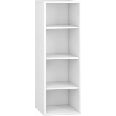 Pureo Schappenkast open decor B 50 x H 150 x D 60 cm in wit