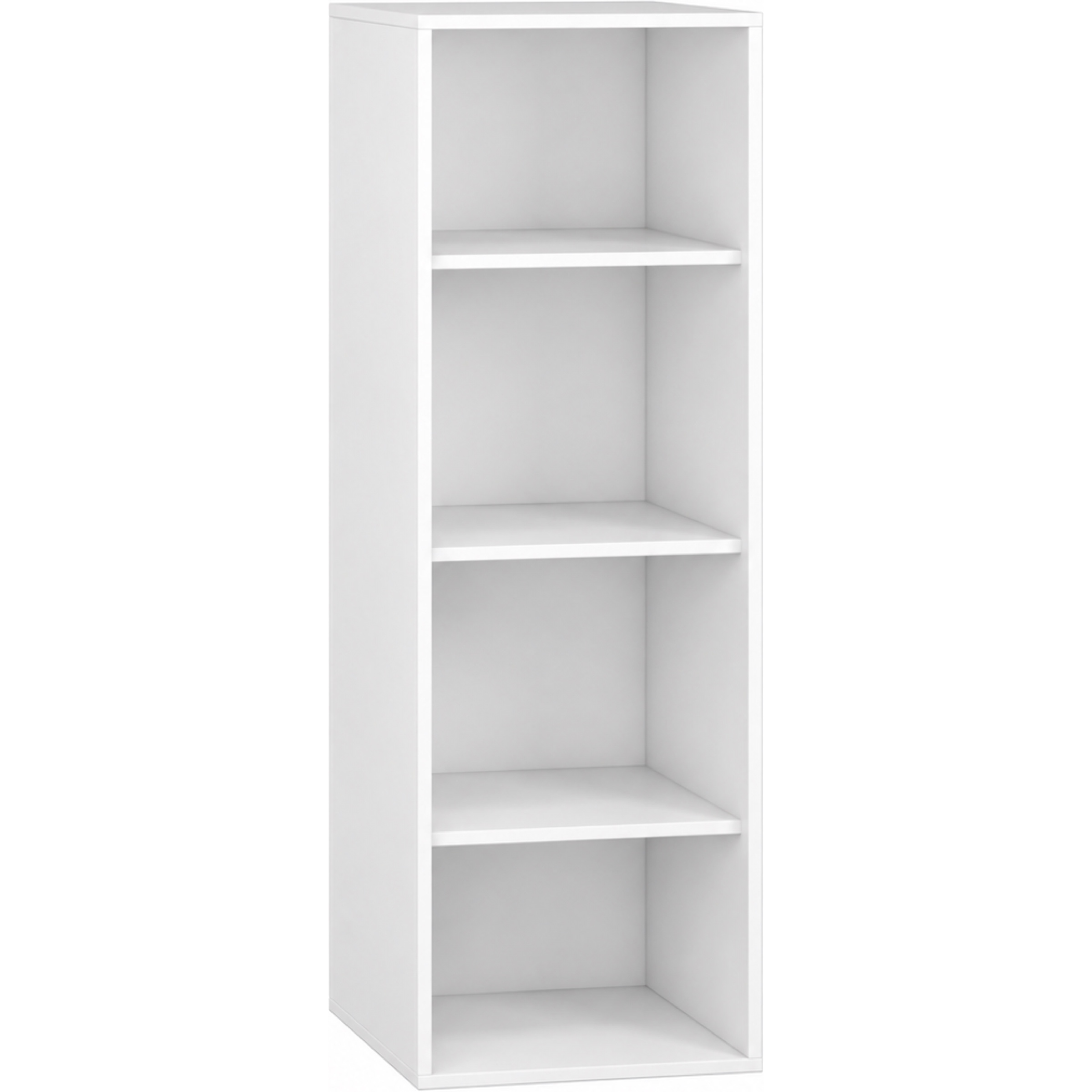 Pureo Schappenkast open decor B 50 x H 150 x D 60 cm in wit