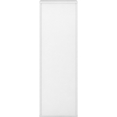 Pureo Schappenkast open decor B 50 x H 150 x D 60 cm in wit – aanzicht 3