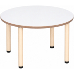 Tabulo Ronde tafel Ø 100 cm, houten poten