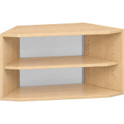Pureo Kast 60° open decor B 96,4 x D 43,7 x H 50 cm in ahorn